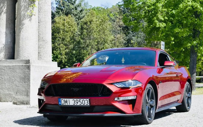 ford mustang Ford Mustang cena 149000 przebieg: 57000, rok produkcji 2018 z Wrocław